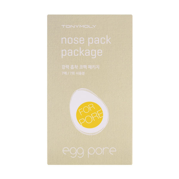 TONY MOLY Egg Pore Nose Pack Package (7 strips)
