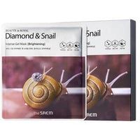 The Saem Diamond & Snail Gel Mask - hada kin